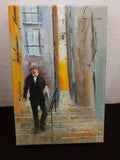 Pessoa nas Escadas