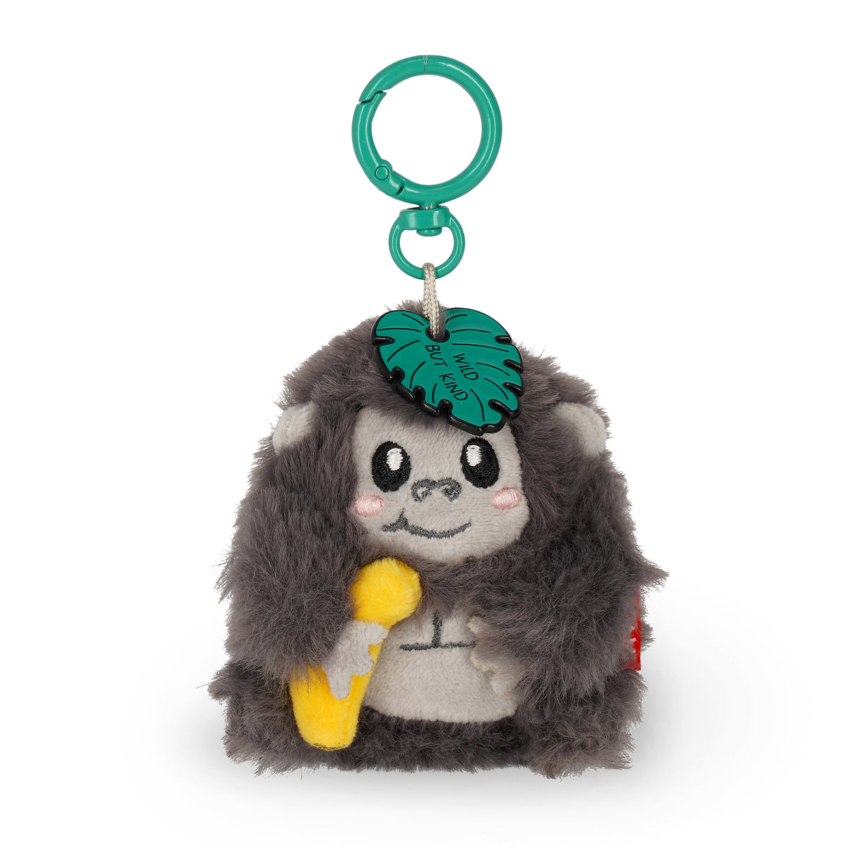 Legami Porta-chaves Mini peluche Super-Soft Gorila