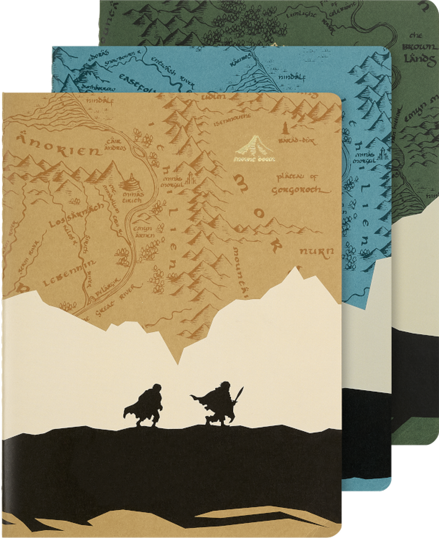 MSK CAHIER XL PAUTADO LORD OF THE RINGS